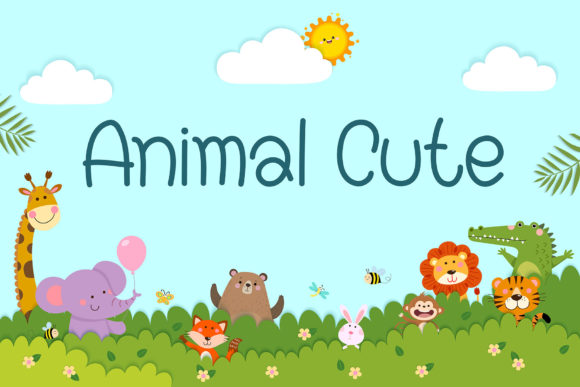 Animal Cute: A Playful Font for Friendly, Approachable Design