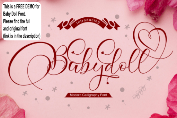 Babydoll: A Handwritten Font That Dances on Your Designs