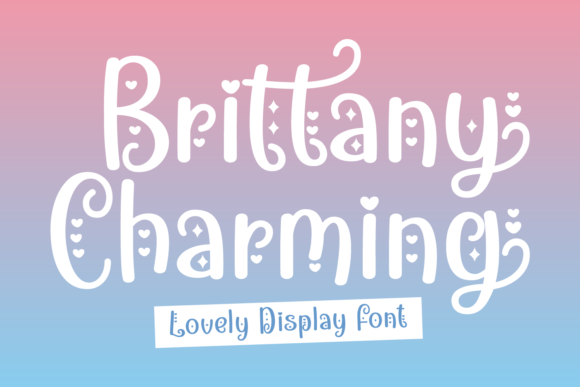 Brittany Charming: Elevate Your Designs with This Handwritten Font