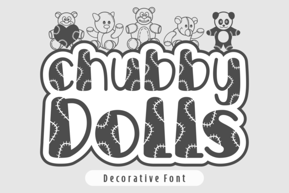 Chubby Dolls: A Creative Font for Playful Designs