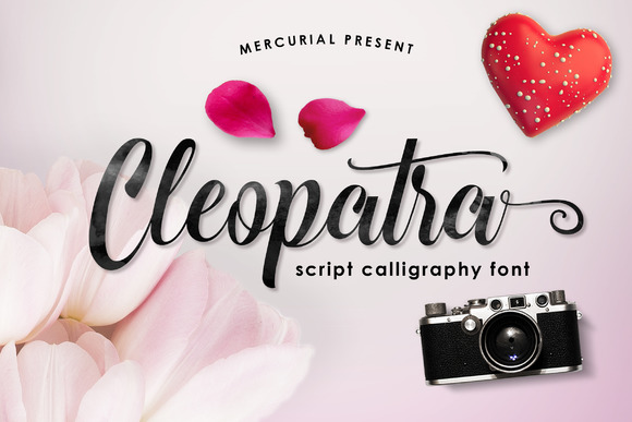 Cleopatra: A Modern Calligraphy Font for Timeless Elegance