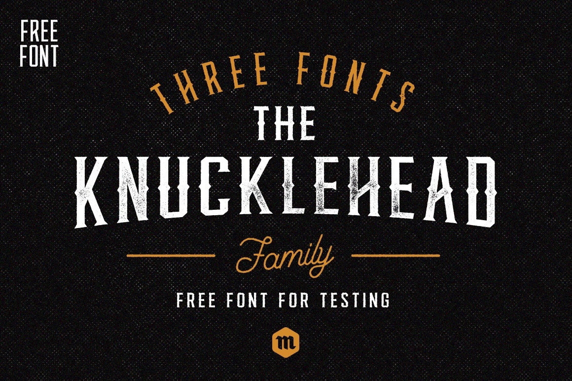 Exploring the Bold Spirit of the Knucklehead Typeface