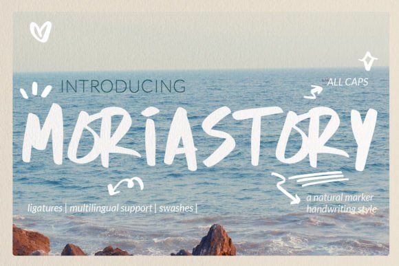 Moria Story Font: Adding a Real Handwritten Feel to Your Projects