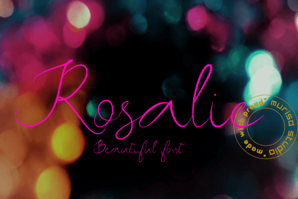 Rosalie Font: A Fresh Take on Elegant Handwriting
