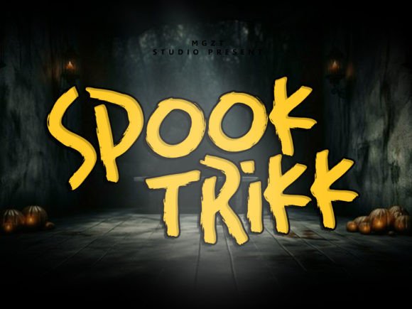 Spook Trikk Font: Unleashing Eerie Charm in Your Designs