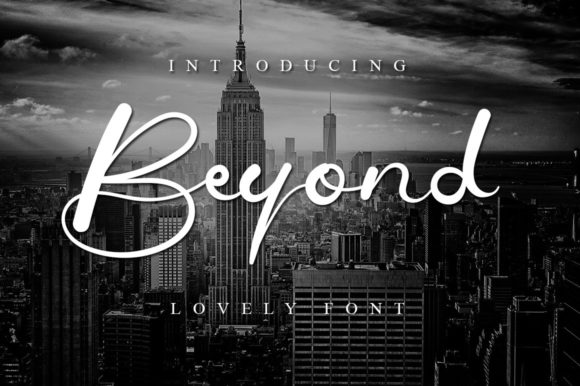 The Gentle Strength of the Beyond Font